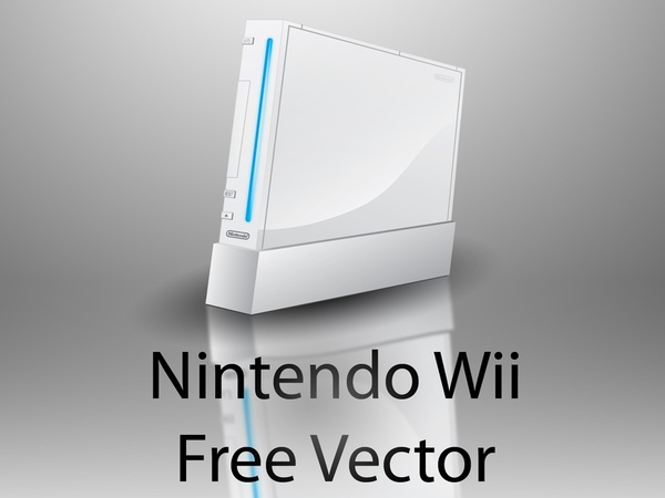 600x450 Nintendo Wii Free Vector Free Vector In Adobe Illustrator Ai ( .ai