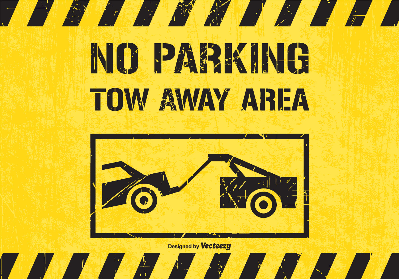 1400x980 No Parking Free Vector Art