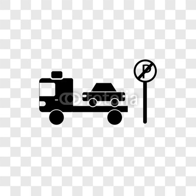 400x400 No Parking Vector Icon Isolated On Transparent Background, No