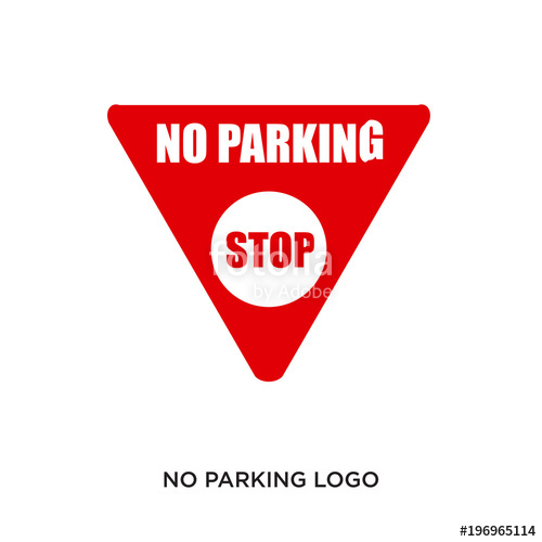 500x500 No Parking Logo Stock Image And Royalty Free Vector Files On