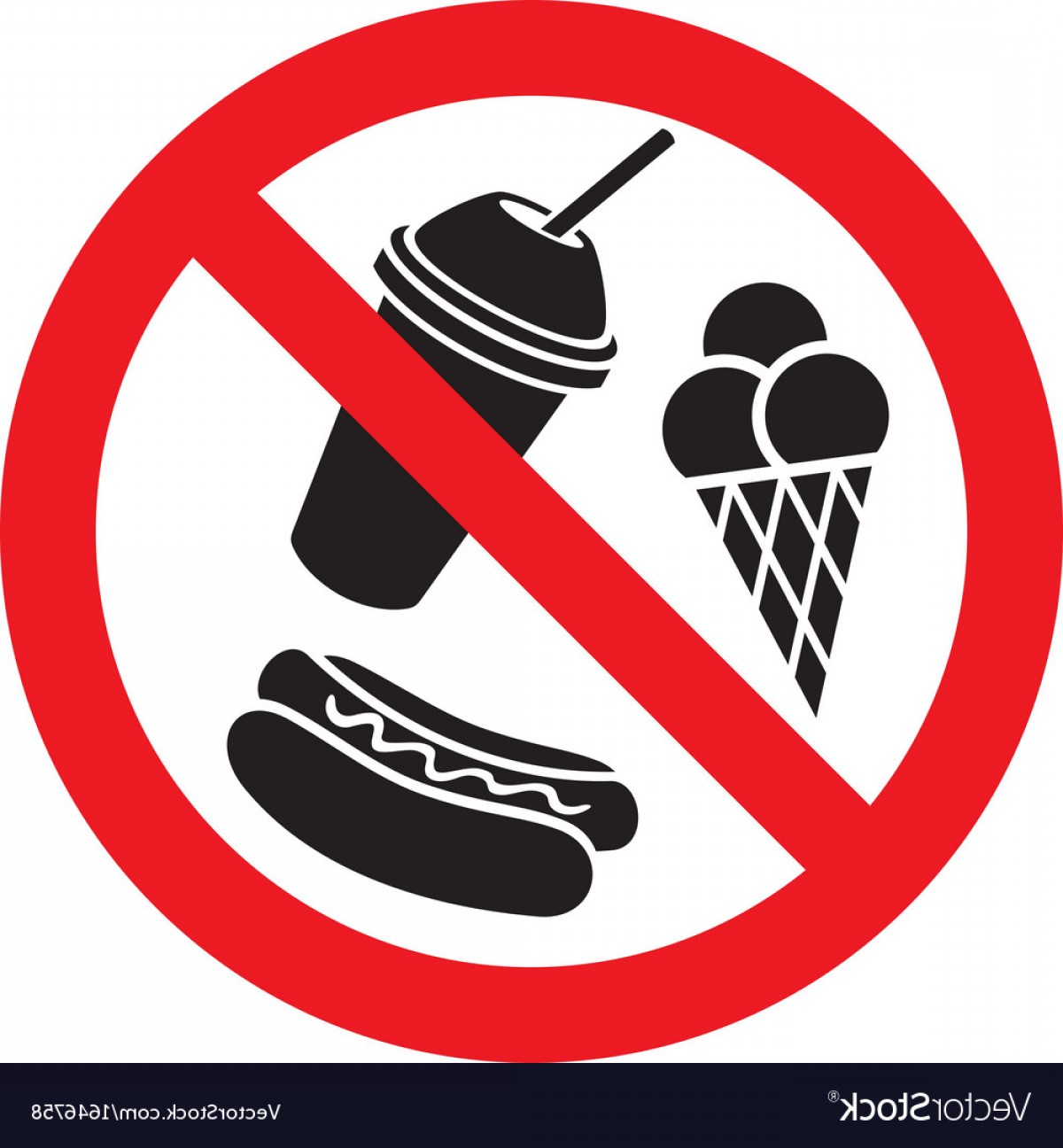 1200x1296 No Food And Drink Sign Vector Geekchicpro