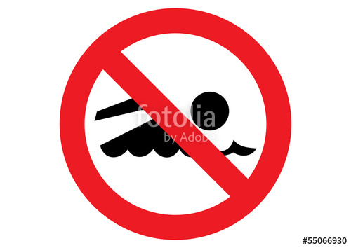 500x354 No Swimming Sign Stock Image And Royalty Free Vector Files On
