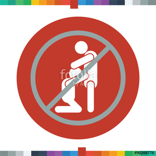 500x500 No Oral Sex Sign Icon. Stock Image And Royalty Free Vector Files