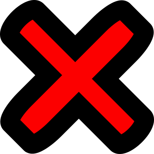 500x500 Red Cross No Vector Icon Public Domain Vectors
