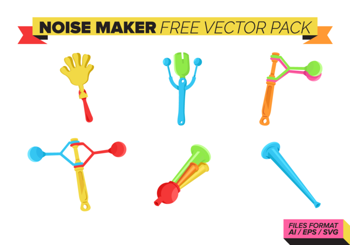 700x490 Noise Maker Free Vector Pack