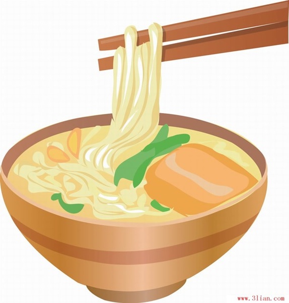 574x600 Noodles Vector Free Vector In Adobe Illustrator Ai ( .ai ) Vector