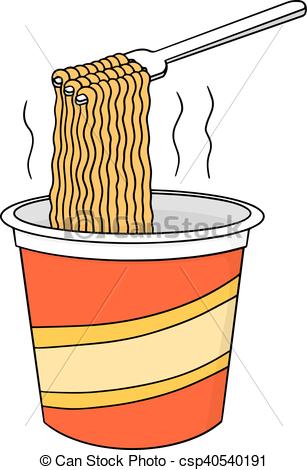 307x470 Vector Set Of Noodle.