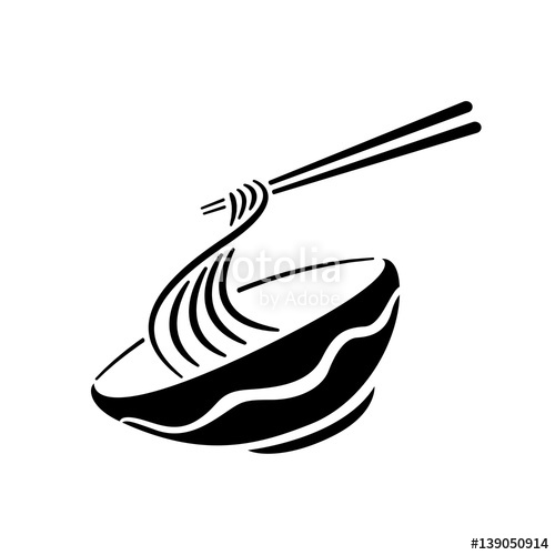 500x500 Icon Noodle, Vector Stock Image And Royalty Free Vector Files On