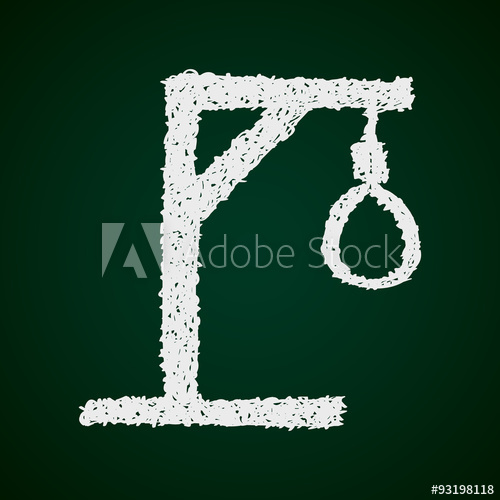 500x500 Simple Doodle Of A Hangmans Noose