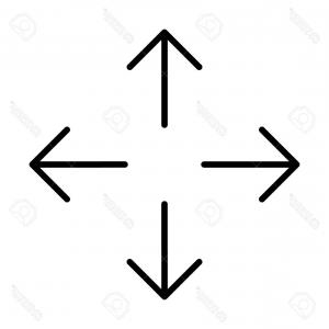 300x300 Png Arrow Clip Art North Arrow Vector Rongholland