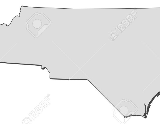 678x525 North Carolina Outline Vector 2018 New Coloring Kids