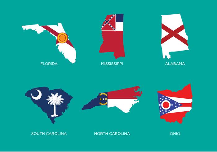 700x490 State Outline Vector