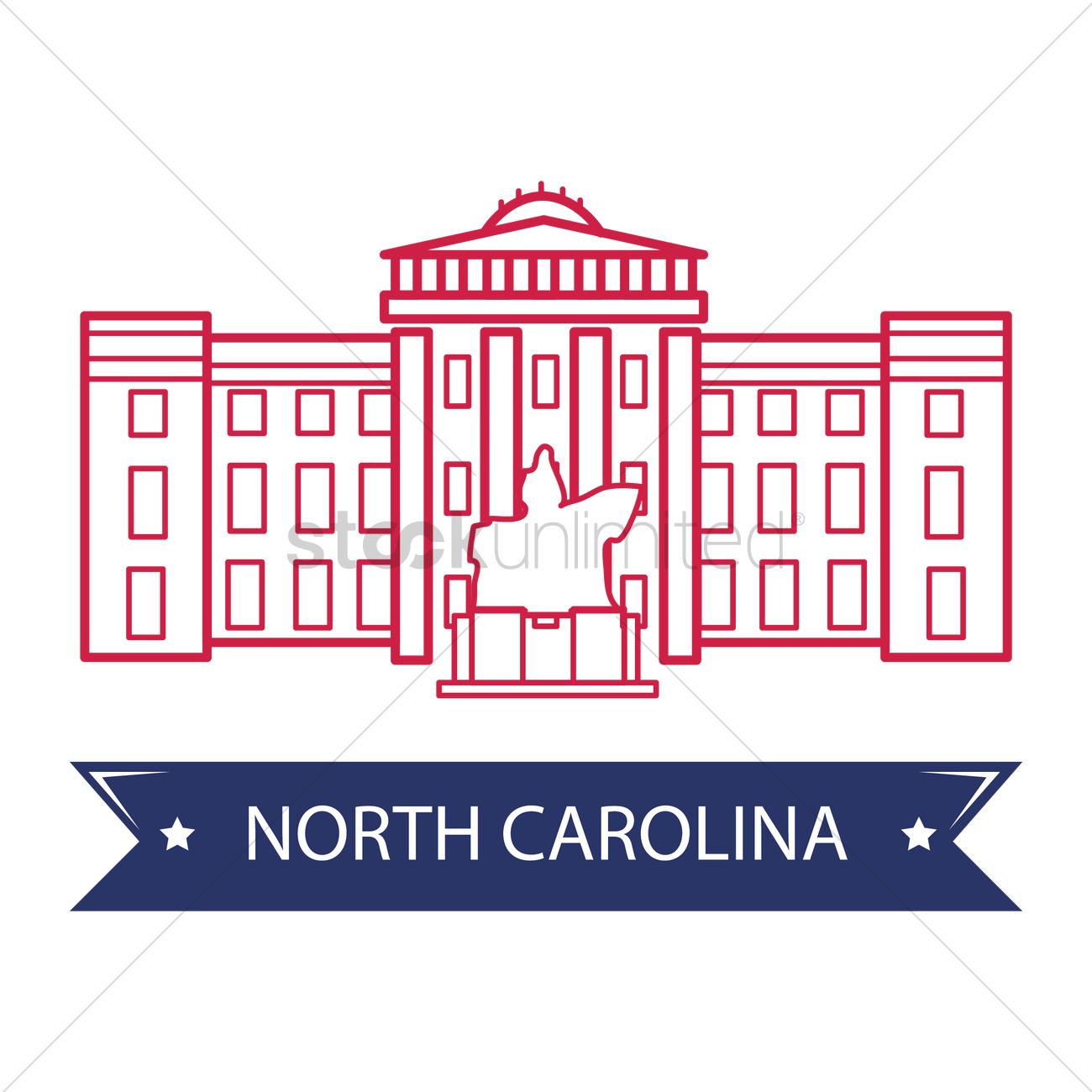 1300x1300 North Carolina Clipart Vector 14