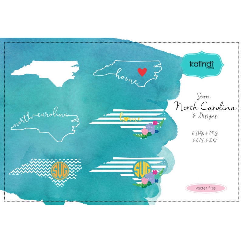 800x800 North Carolina State Svg, Nc Vector File, North Carolina Svg File