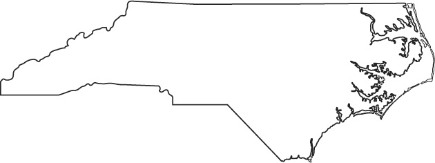 630x236 North Carolina Outline Vector Nc Free Images