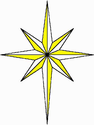 362x480 North Star Of Bethlehem Clipart