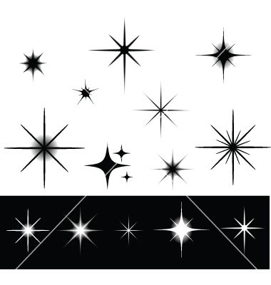 380x400 Sparkles Vector 244237