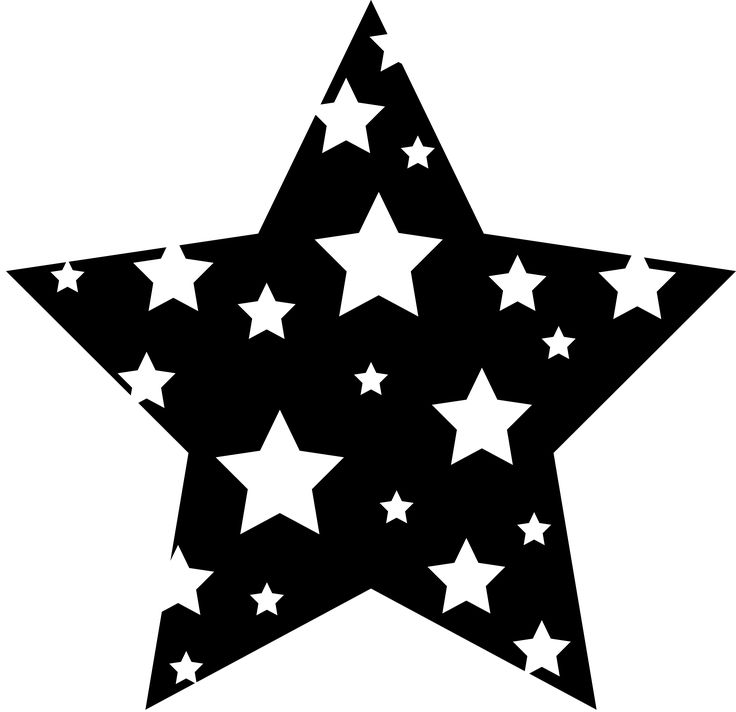 736x712 Star Clipart Solid Black