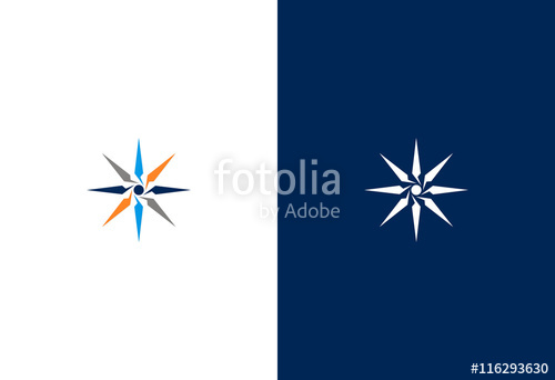 500x342 Compass North Star Vector Logo Stock Image And Royalty Free