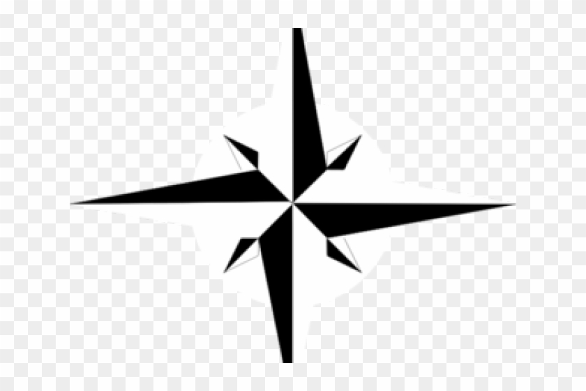 840x560 Compass Clipart North Star