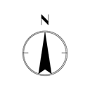 128x128 North Arrow Vector Files For Autocad