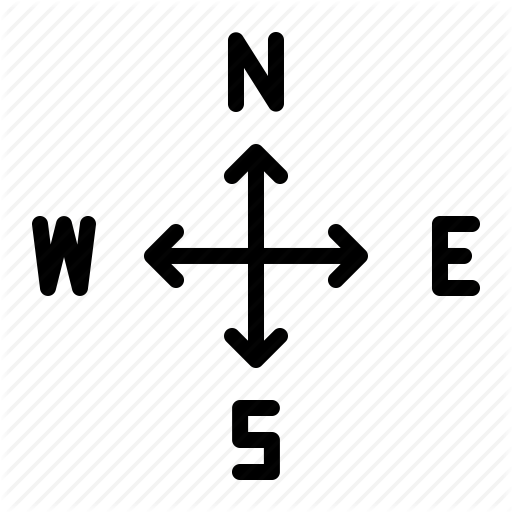 512x512 Collection Of Free Direction Vector North East. Download On Ubisafe