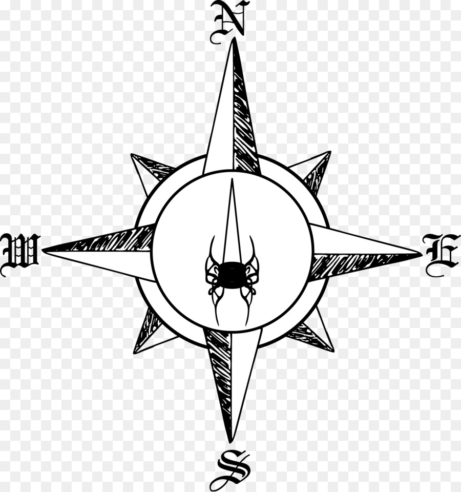 900x960 Compass Rose North Clip Art