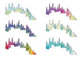 285x200 Northern Lights Background Free Vector Graphic Art Free Download