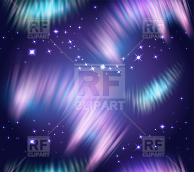 400x354 Northern Lights Seamless Background Vector Image Vector Artwork