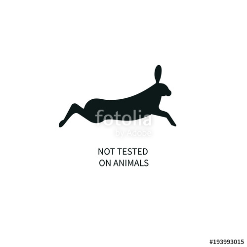 500x500 Icon Not Tested On Animals Stock Image And Royalty Free Vector