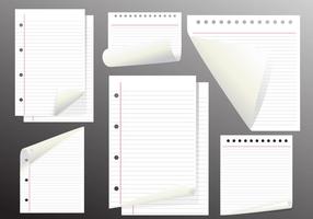 286x200 Notebook Paper Background Free Vector Art