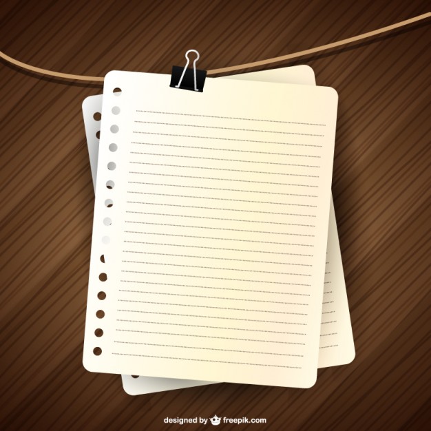 626x626 Notebook Pages Vector Free Download