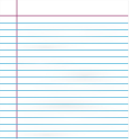 Notebook Paper Vector at GetDrawings | Free download