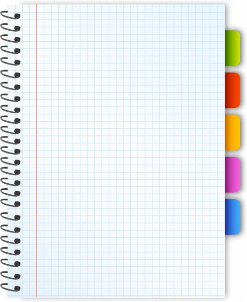 491x600 Notepad Free Vector In Adobe Illustrator Ai ( .ai ), Encapsulated