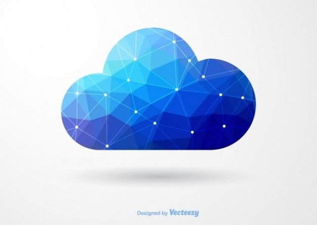 626x445 Nube Silueta Azul Vector Gratis Grafico