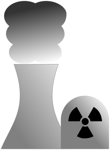 368x500 Vector Clip Art Of Nuclear Power Plant Grayscale Sign Public