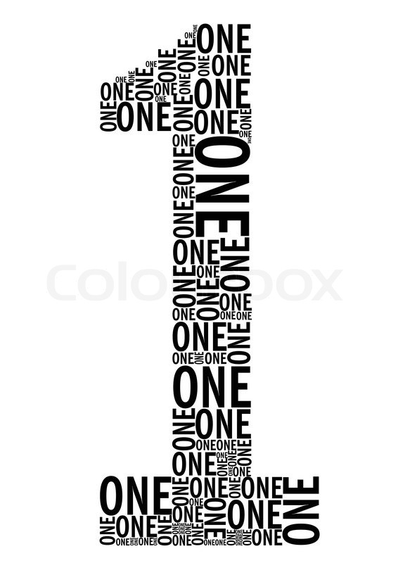 566x800 Number One Signs Vector Images Stock Vector Colourbox