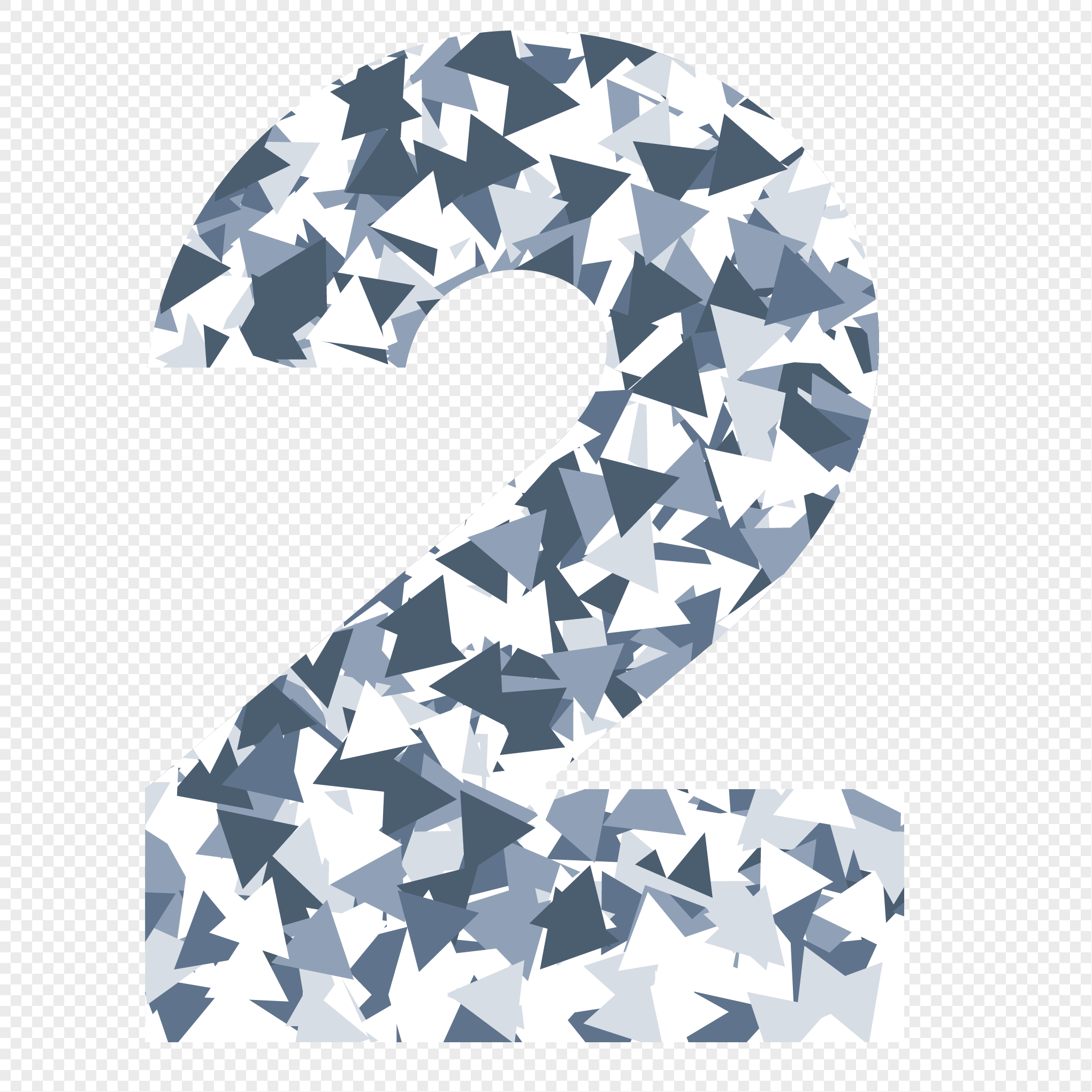 2041x2041 Lattice Diamond Number 2 Vector Element Png Image Picture Free