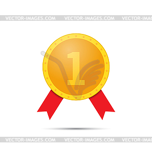 300x300 Gold Medal Number One