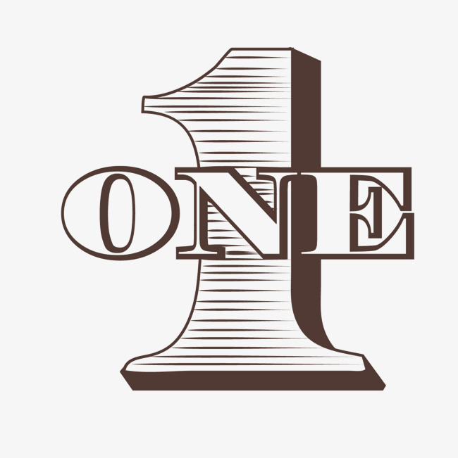 650x651 Hand Drawn Line Number 1, Hand Painted, Material, Digital Png And