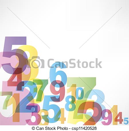 450x459 Numbers Background .