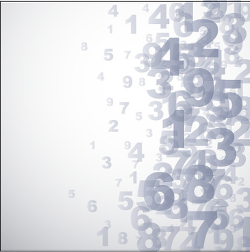 Numbers Background Free Vector at GetDrawings | Free download