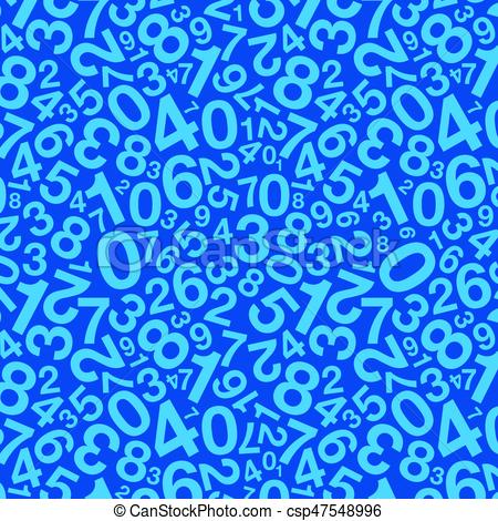 450x470 Blue Number Background.
