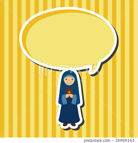 450x468 Nun, Vector, Prayer