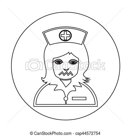 450x470 Nurse Icon Clipart Vector