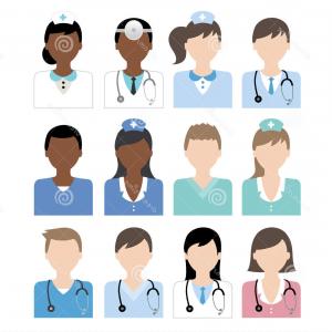 300x300 Royalty Free Stock Image Doctor Nurse Icon Vector File Icons Image