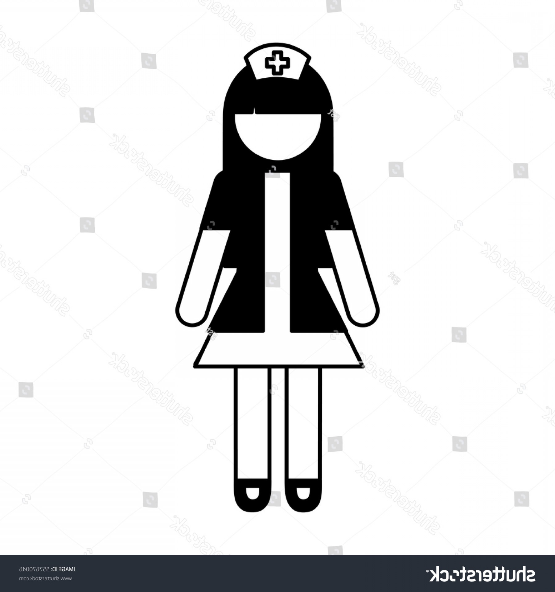 1800x1920 Nurse Avatar Character Icon Vector Illustration Shopatcloth