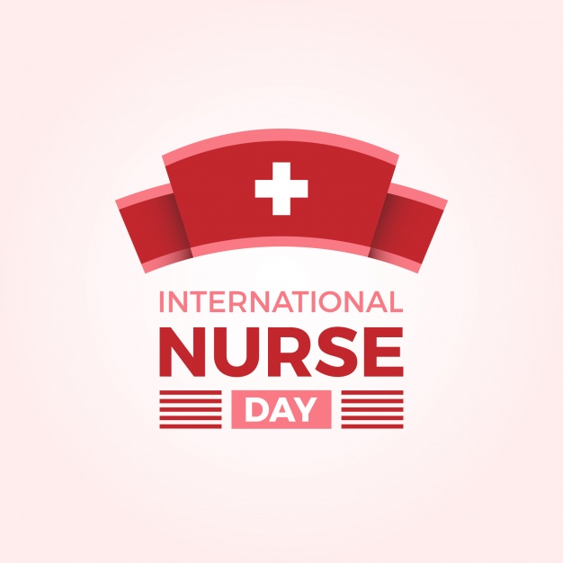 626x626 International Nurse Day Background Vector Free Download