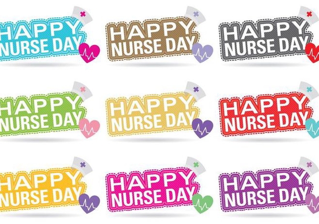 632x443 Nurse Day Vector Titles Free Vector Download 361389 Cannypic