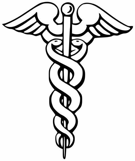 474x564 Nurse Symbol Vector. Caduceus Clip Art At Hasshe